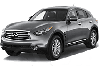 Бризковики для Infiniti FX (S51) (QX70) 2008+