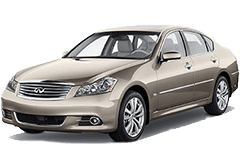 Дефлектори вікон (вітровики) для Infiniti M (Y50) 2005-2010