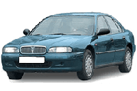 Дефлектори капоту (мухобійки) для Rover 600 1993-1999
