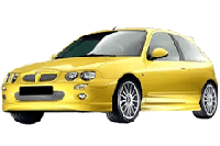 Дефлектори капоту (мухобійки) для Rover MG ZR