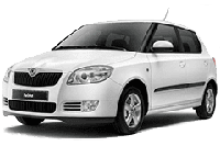Дефлектори капоту (мухобійки) для Skoda Fabia 2 5J 2007-2014