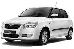 Дефлектори вікон (вітровики) для Skoda Fabia 2 5J 2007-2014