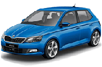 Дефлектори капоту (мухобійки) для Skoda Fabia 3 2014+
