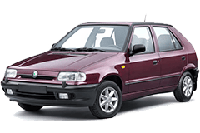 Дефлектори вікон (вітровики) для Skoda Felicia 1994-2001