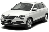 Дефлектори капоту (мухобійки) для Skoda Karoq 2018+