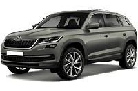 Дефлектори вікон (вітровики) для Skoda Kodiaq 2016-2021