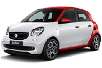 Бризковики для Smart Forfour 2014+