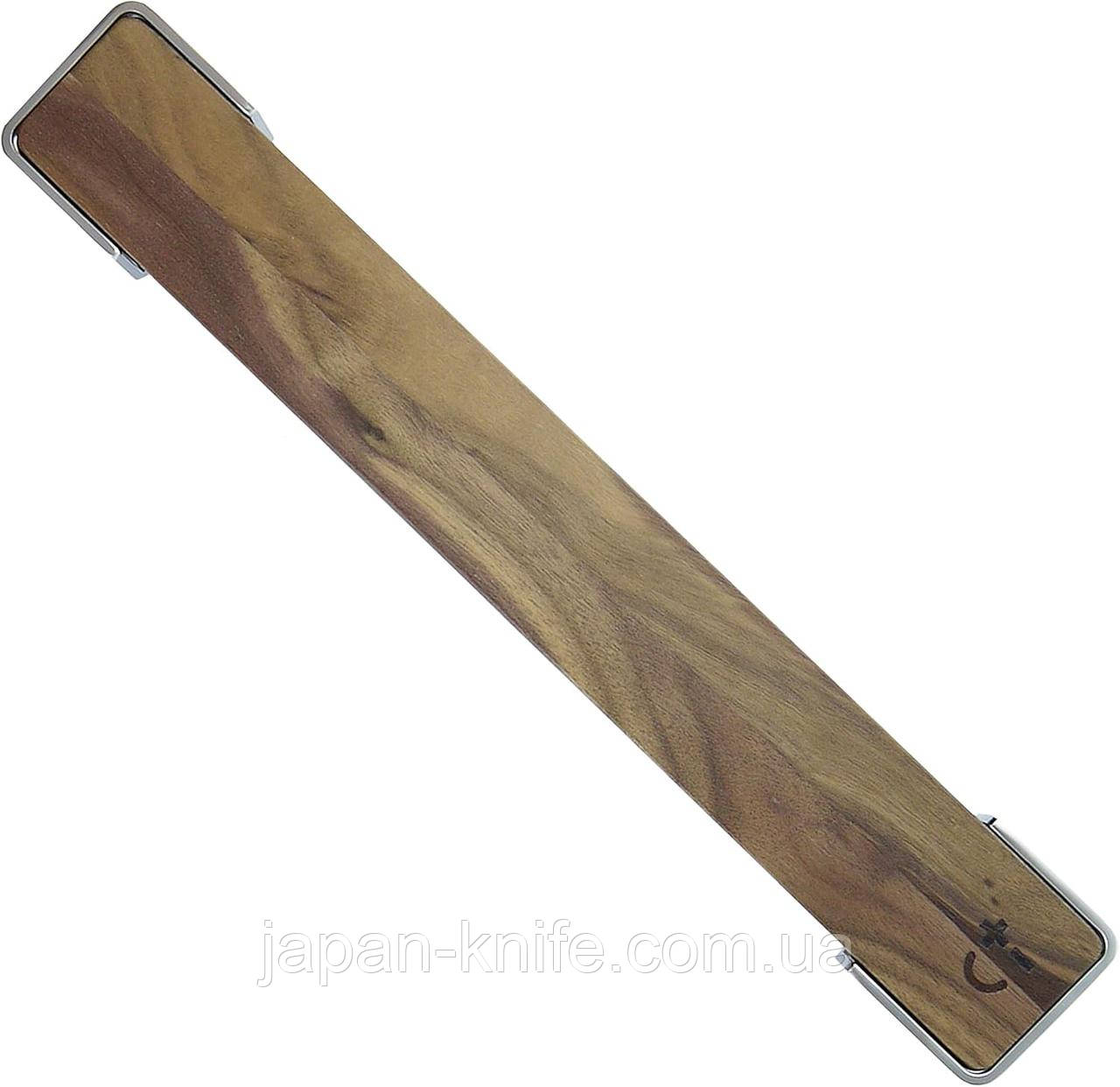 Магнітний тримач для ножів Bisbell Walnut BMKR03-30-BA горіх, 34см