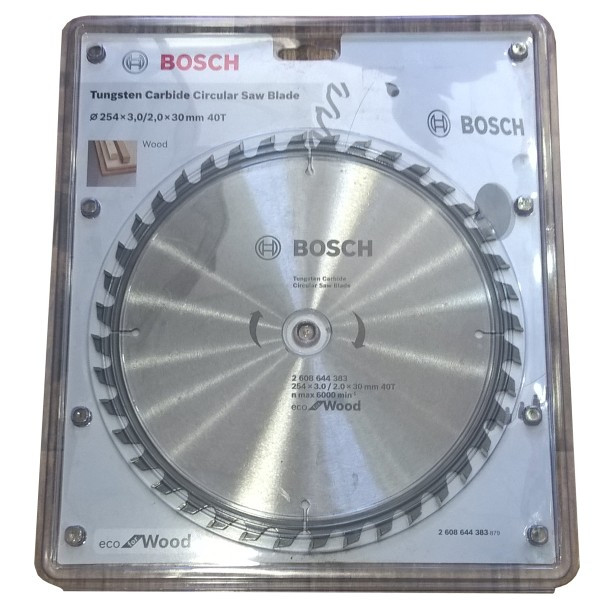 Пиляльний диск Bosch Optiline Wood ECO (254х30х40Т) (2608644383), фото 1