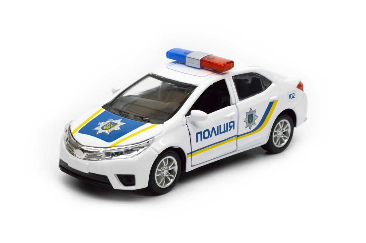 Модель металева Автоексперт поліція 0499