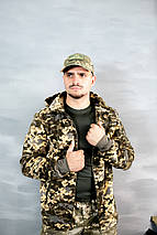 Парка кофта ORIGIN флісова піксель ЗСУ ММ-14| Щільність 260 gr/m, фото 3
