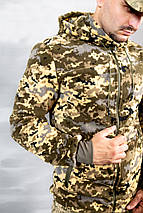 Парка кофта ORIGIN флісова піксель ЗСУ ММ-14| Щільність 260 gr/m, фото 4