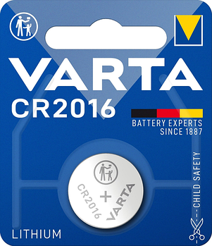 Батарейка Varta CR-2016 Lithium 1xBL