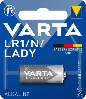 Батарейка VARTA LR1 1.5V BL1 ALKALINE