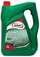 Олива для різальних ланцюгів пилок JASOL AGRI OIL зелений 5л