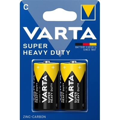 Батарейка VARTA Super Heavy Duty C R14 2хBL KOD-6304