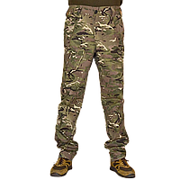 Тактичні штани спрощеного покрою в камуфляжі Multicam