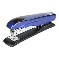 Степлер металевий 50 л (скоби No23 24 26) синій