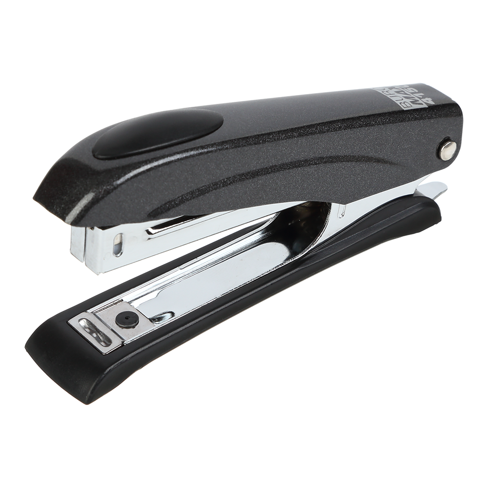 Степлер металевий МЕТАЛІК 12л (скоби №10) 110х25х45мм чорний