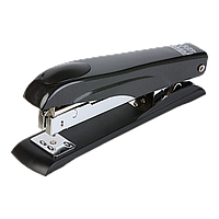 Степлер металевий МЕТАЛІК 50 л (скоби No23 24) 167х36х57 мм чорний
