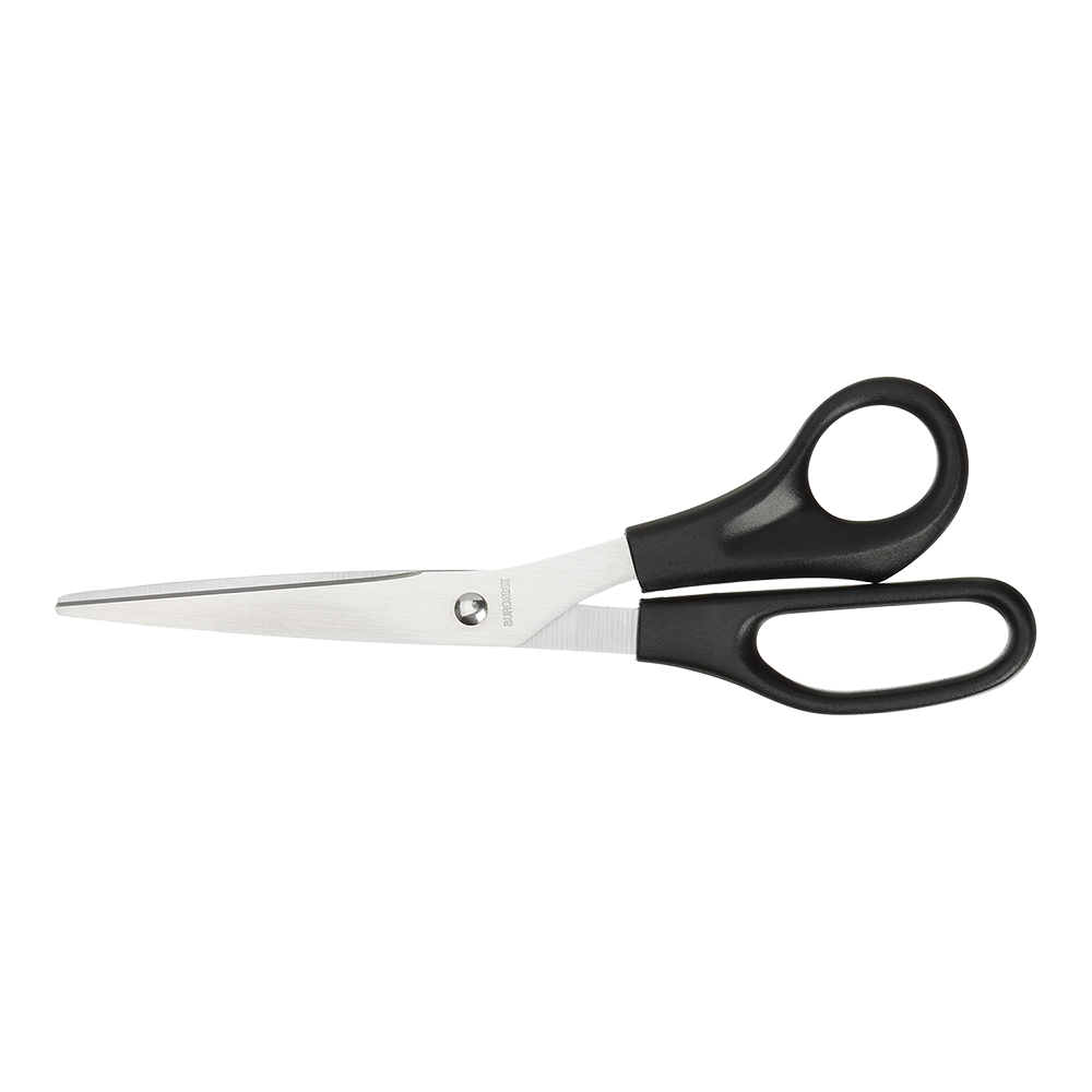 ^Ножиці офісні 210 мм чорні