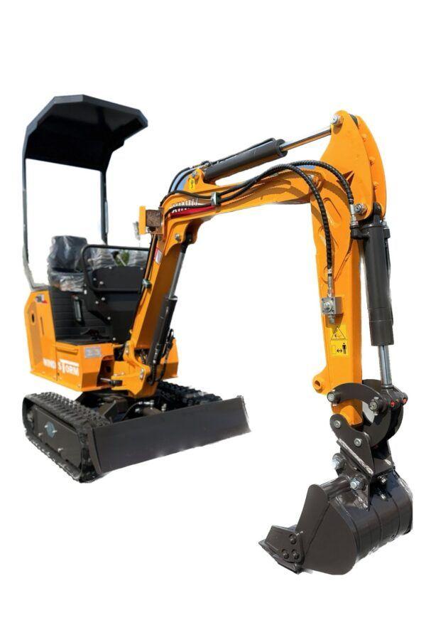 Міні екскаватор бензиновий NEX XN10 2550x930x1450 мм KOOP EURO 5 7 кВт 360° 1 5 км ч (KMA)