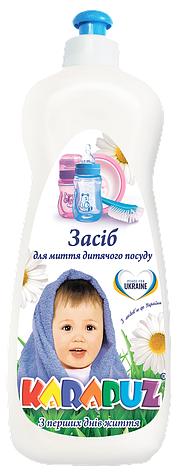 /Засіб для миття посуду ромашка 500мл Карапуз, фото 1