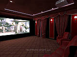 Дизайн домашнього кінотеатру. Дизайн кінозалу., фото 3