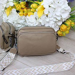 Жіноча сумка-клатч з натуральної шкіри