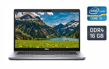 Ультрабук Dell Latitude 5410/ 14" (1920x1080)/ Core i5-10310U/ 16 GB RAM/ 480 GB SSD/ UHD, фото 1
