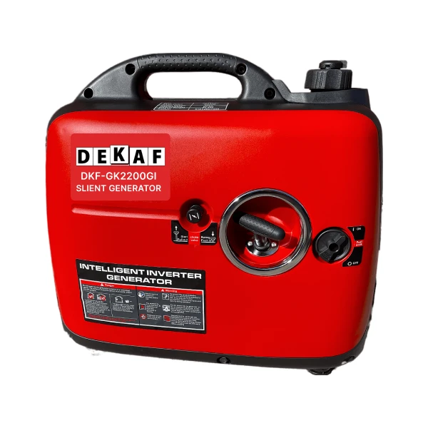 Інверторний генератор бензиновий Dekaf GK2200GI 2.2 кВт/2.4 кВт, фото 1