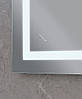 Дзеркало Mixxus WARM MR02-80x80 з LED Touch, Anti-fog, димером, регулюванням яскравості, годинником (MI6934, фото 6