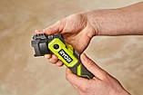 Ryobi Ліхтар ручний акумуляторний USB Lithium RLP4-0, 4В, 640лм, 3 функції освітлення, поворотна головка,, фото 3