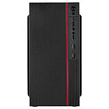 Корпус 2E TeamX TMX03 з БЖ 2E ATX400W, 2xUSB2.0, 1x80мм, VGA 220мм, mATX, чорний Baumar - Завжди Вчасно, фото 2