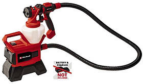 Einhell Фарборозпилювач акумуляторний TE-SY 18/90 Li - Solo 18В 1000мл·хв бачок 1200мл без АКБ та ЗП