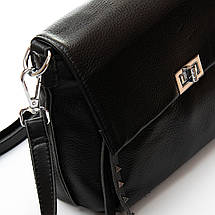 PODIUM Сумка жіноча Класична шкіра ALEX RAI 8793-9 black, фото 4