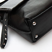 PODIUM Сумка жіноча Класична шкіра ALEX RAI 8793-9 black, фото 5