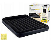 Матрац надувний Intex 64143 203x152 см, чорний