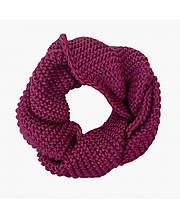 Снуд дитячий в'язаний фуксія ART KNIT