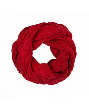 Снуд дитячий коса червоний ART KNIT