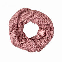 Снуд дитячий в'язаний рожевий ART KNIT