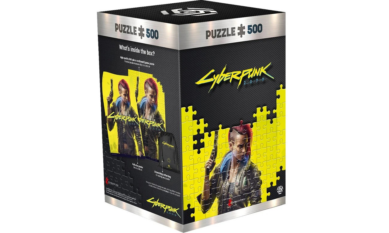 GoodLoot Пазл Cyberpunk 2077: Female V 500 ел., фото 1