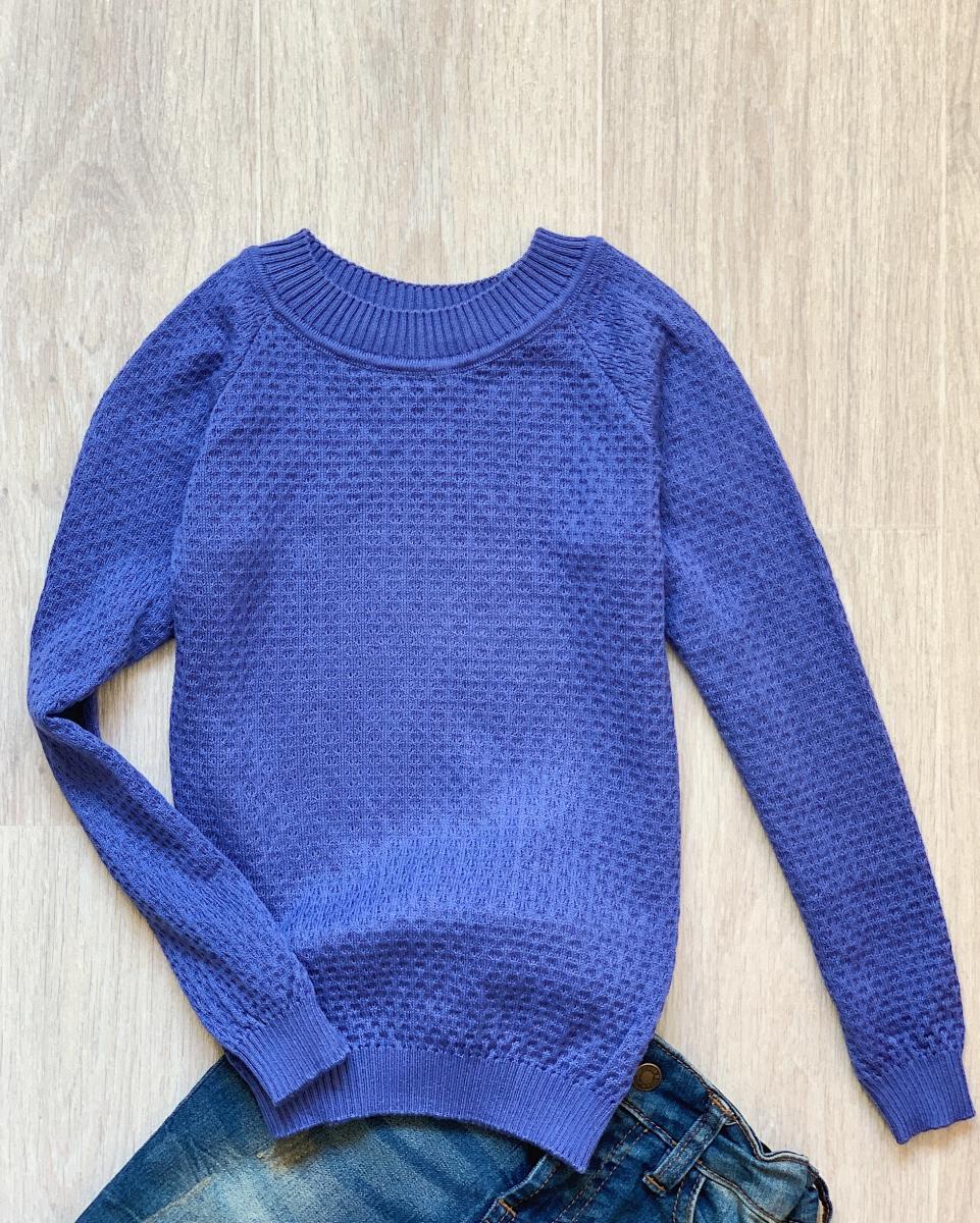 Джемпер для дiвчинки Весна лавандовий ART KNIT
