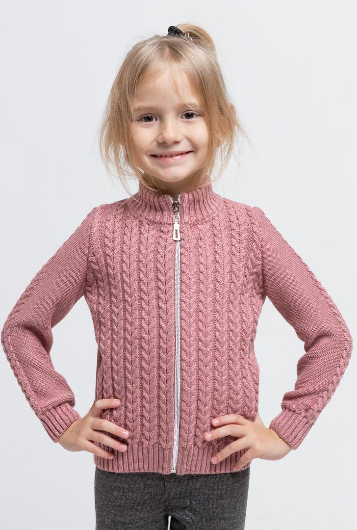 Дитяча кофта на блискавцi Софi какао ART KNIT