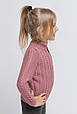 Дитяча кофта на блискавцi Софi какао ART KNIT, фото 3
