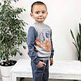 Джемпер для хлопчика Мопс сiрий ART KNIT, фото 3