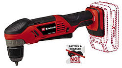 Einhell Дриль кутова акумуляторна TE-AD 18 Li - Solo PXC 18В 1100 об·хв 45Нм патрон 10мм 1.22кг без АКБ та ЗП