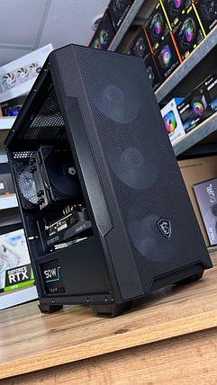 Б/в Збірка під замовлення: комп'ютер MSI MAG Forge M100R Black MT| Ryzen 5 7500F| 32GB RAM| 1000GB SSD| RTX 3070 8GB, фото 1