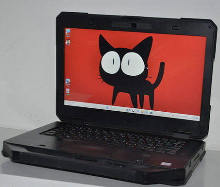 Б/в Захищений ноутбук Dell Latitude 5414 Rugged 14" 1366x768| Core i5-6300U| 16 GB RAM| 256 GB SSD| HD 520, фото 1
