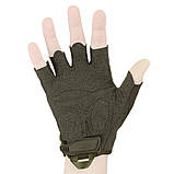 Рукавички тактичні 2E, безпалі, XL, зелені Baumar - Завжди Вчасно, фото 3